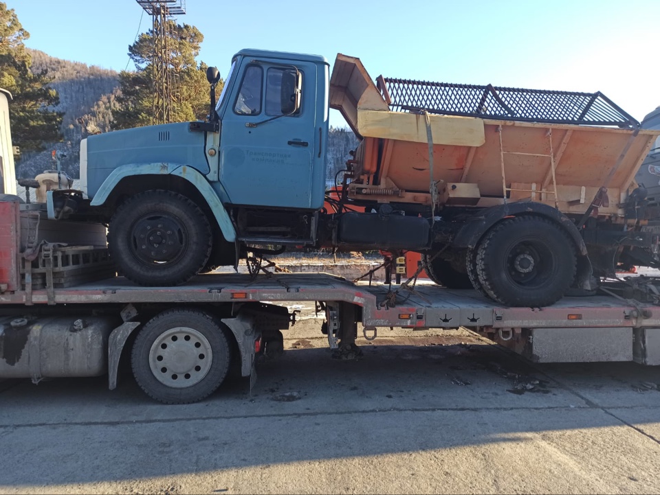 Коммунально-дорожная машина ЗИЛ130, Черёмушки - Чита